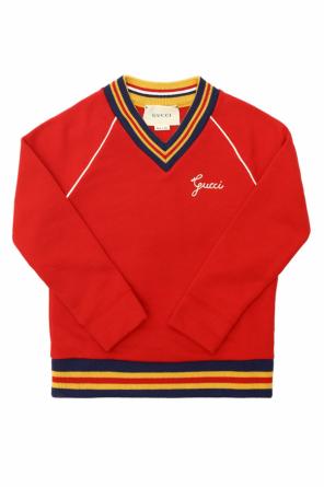Logo-embroidered sweatshirt, zdjęcie 1 Logo-embroidered sweatshirt od Gucci Kids